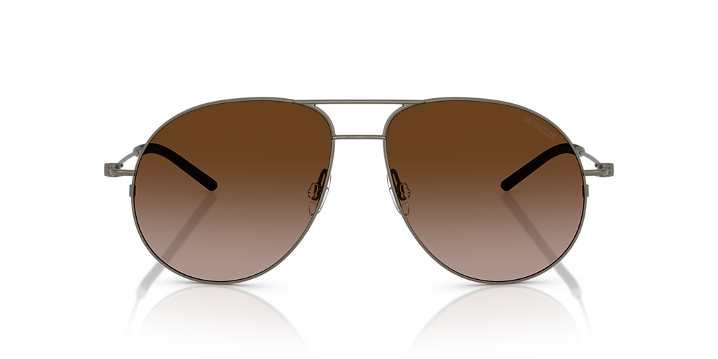 Moncler ME4002 Flyze XXL (58 - 14) with Brown lenses and Grey