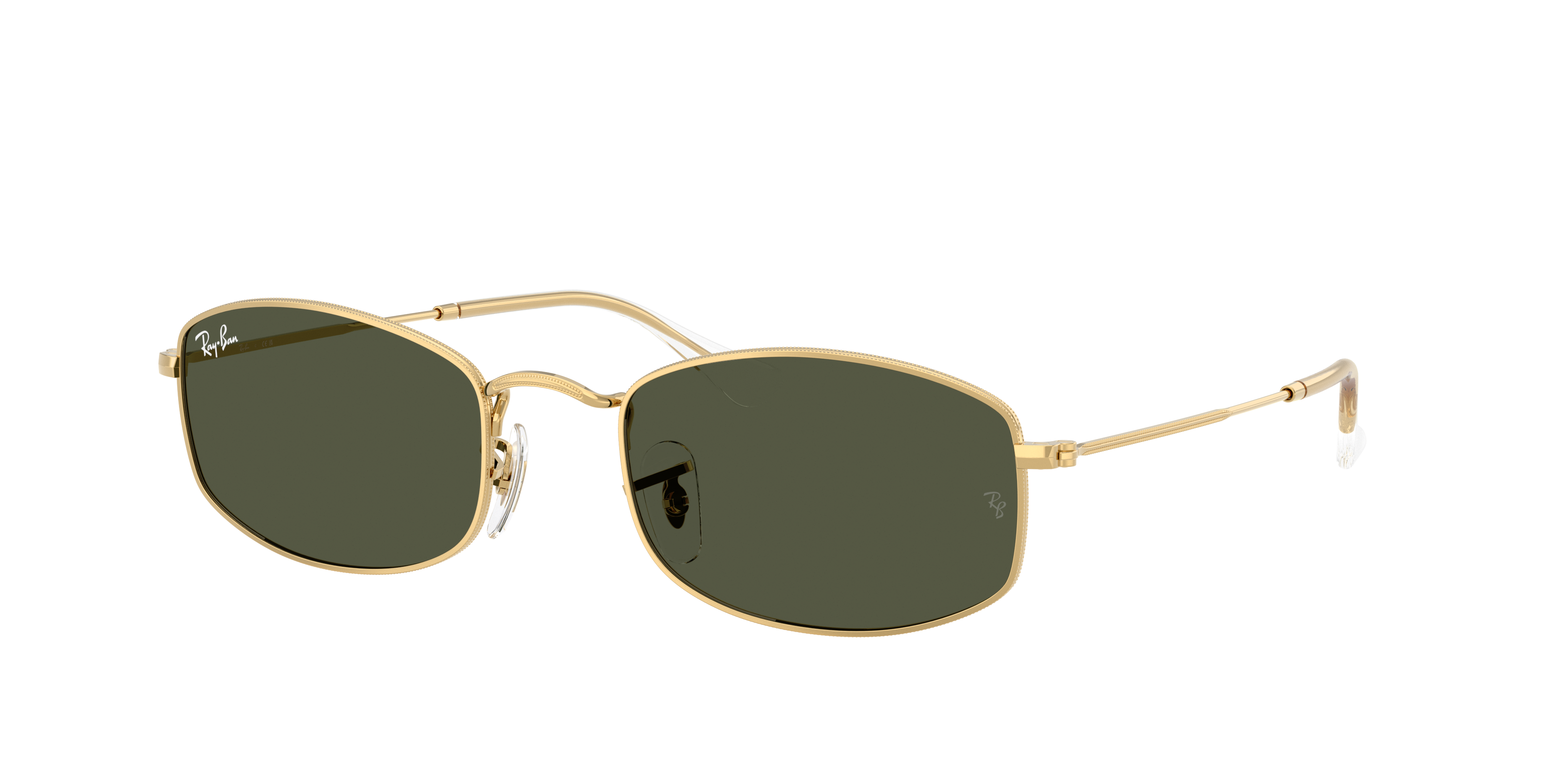 Ray-Ban RB3832 XL (55 - 21) with Green lenses and Gold frame