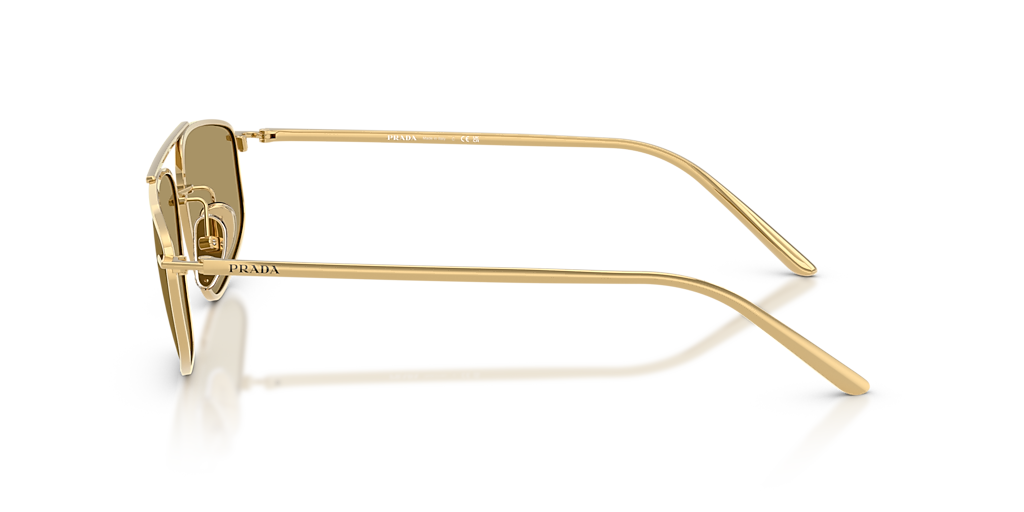 Prada PR C51S XL (58 - 15) with Green lenses and Gold frame