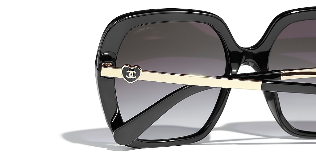 Chanel Square Sunglasses CH5521 L (56 - 17) with Grey lenses