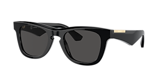 Visit Sunglasses Burberry BE4426F M (50-21) with Grey lenses and Black frame