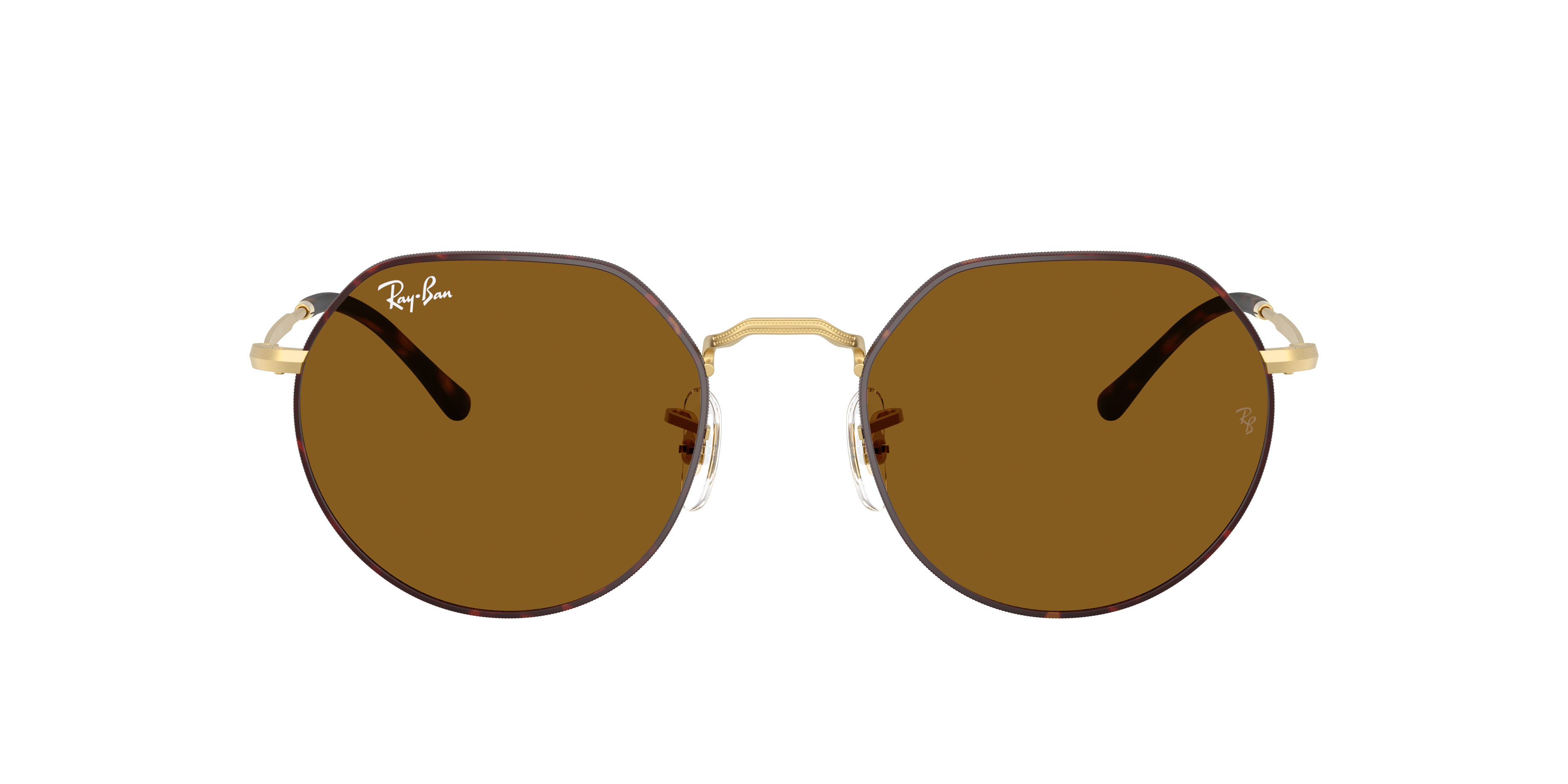(*S様 Ray-Ban RB3565 サングラス ブラウン Ray-Ban RB3565 Jack L (53 - 20) with Brown lenses and Tortoise