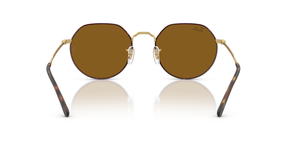 Ray-Ban RB3565 Jack L (53 - 20) with Brown lenses and Tortoise
