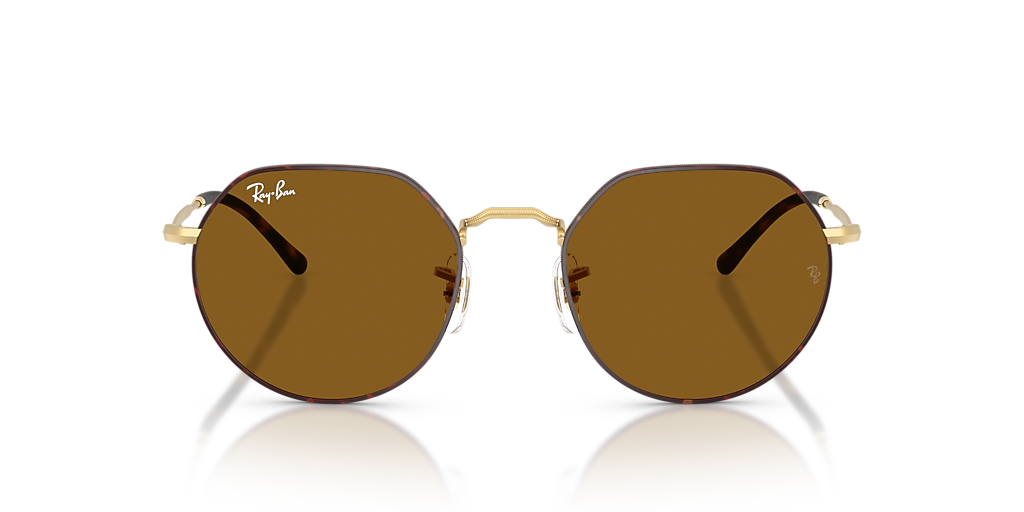 Ray-Ban RB3565 Jack L (53 - 20) with Brown lenses and Tortoise