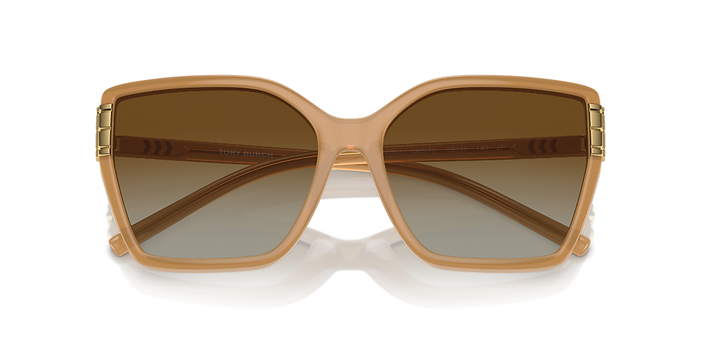 Tory Burch TY9076U L (58 - 16) with Brown lenses and Brown  display picture 3