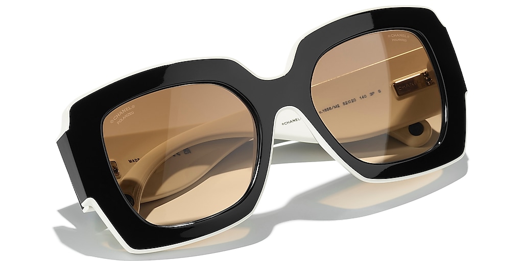 Chanel Square Sunglasses CH6059 M (52 - 20) with Brown