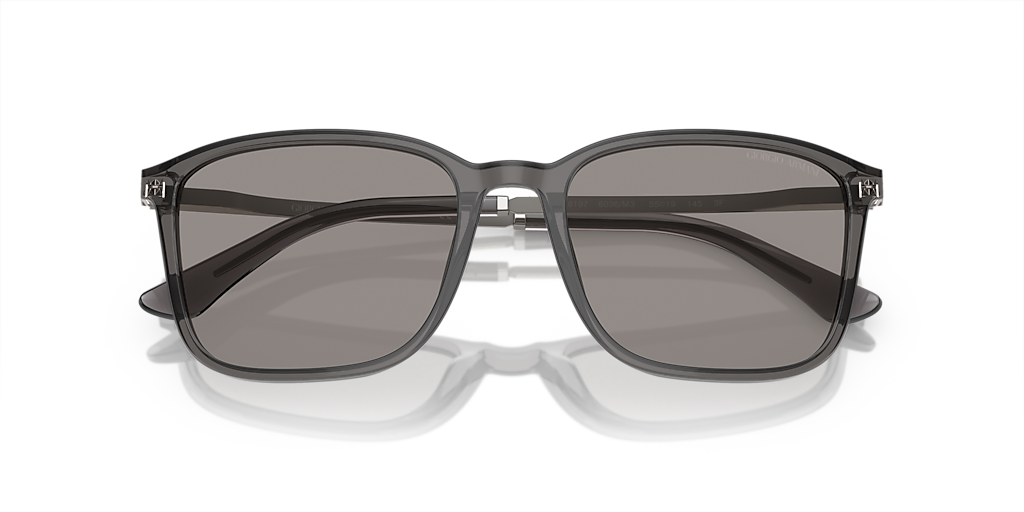Giorgio Armani AR8197 L (55 - 19) with Grey lenses and Grey frame