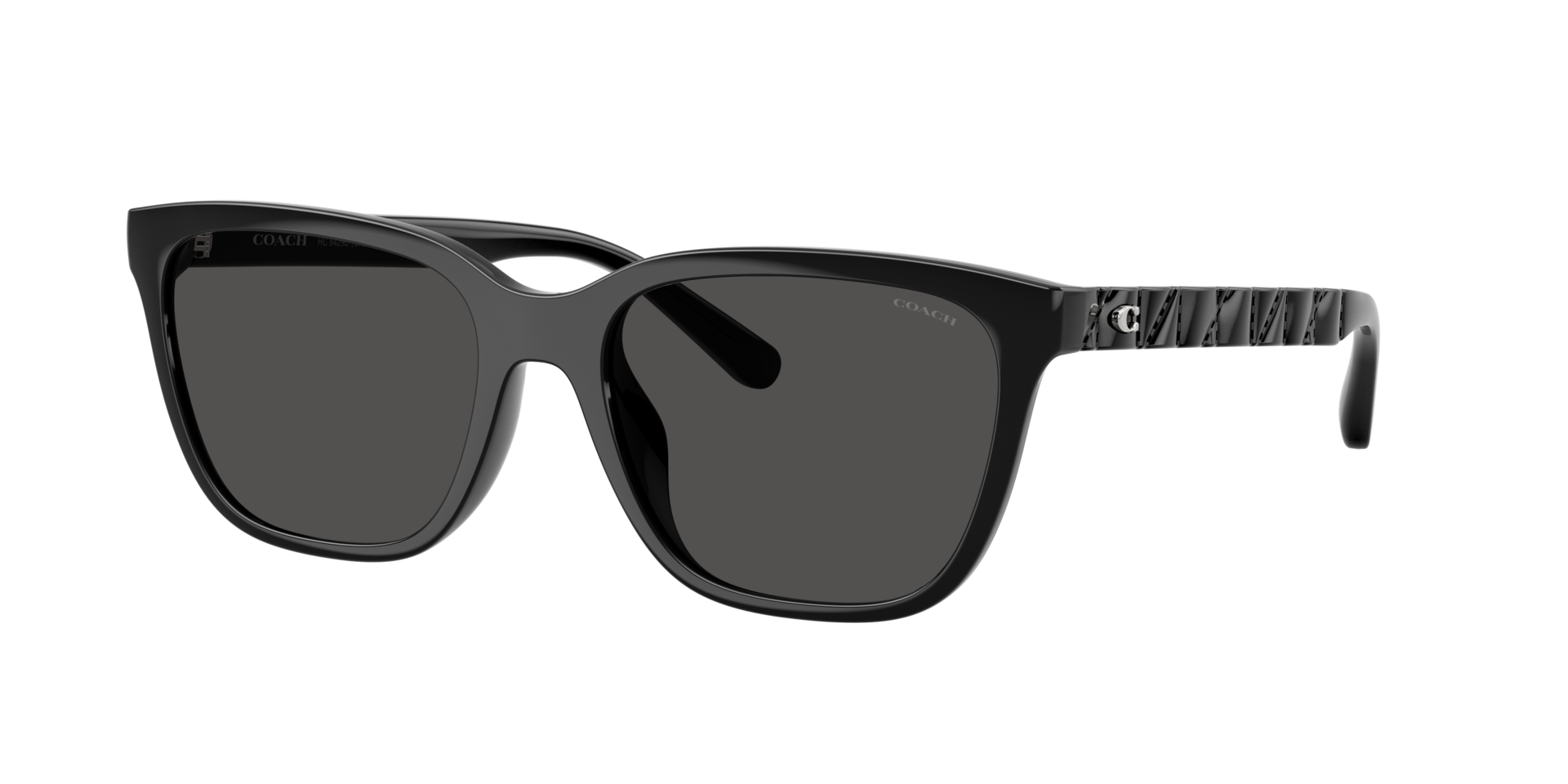 Coach HC8429D CAE86 L (56 - 18) with Grey lenses and Black  display picture 2