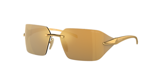 Prada PR 13ZSF XL (52 - 20) with Grey lenses and Black frame