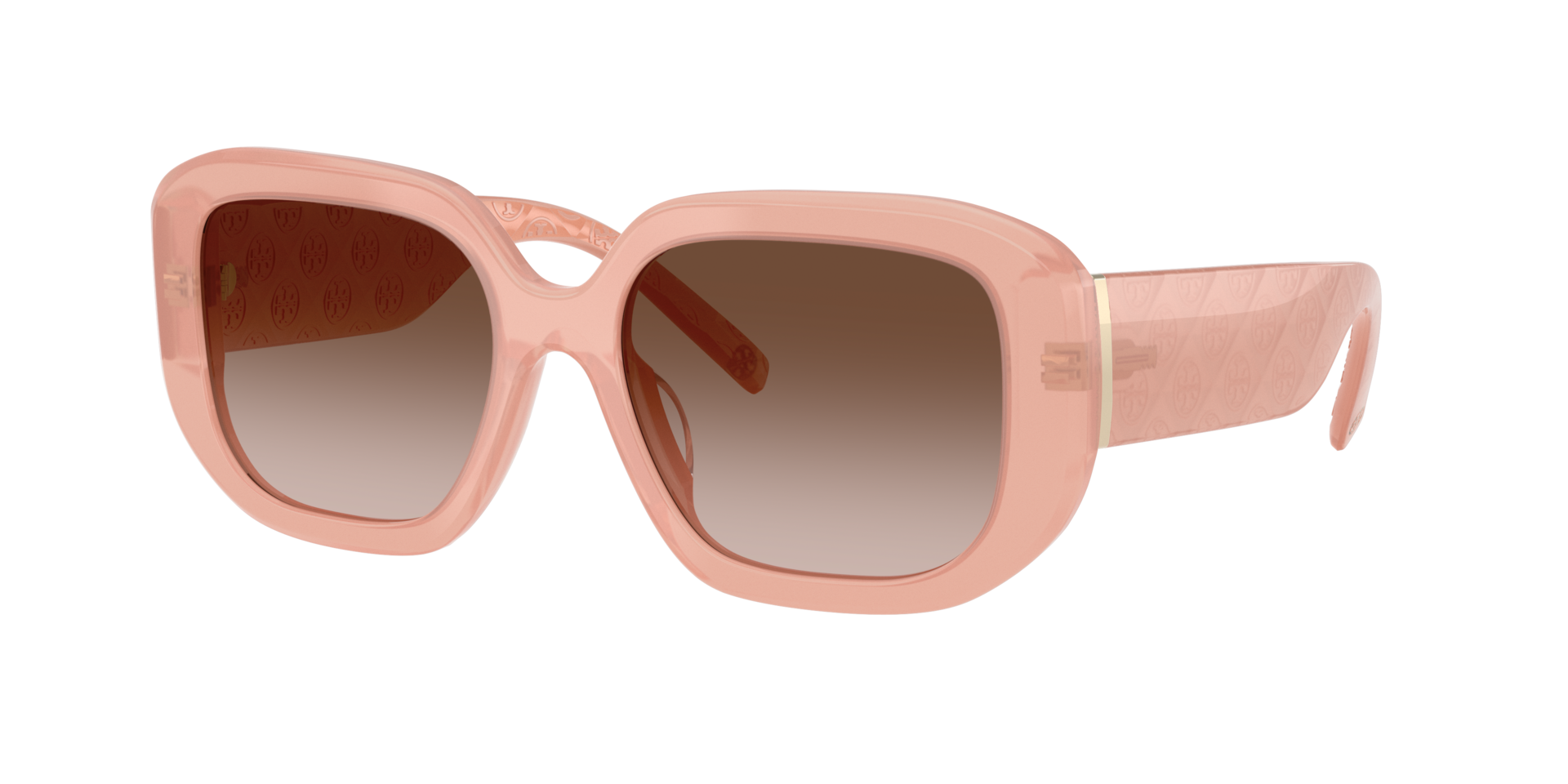 Tory Burch Woman Sunglass TY7218U - Frame color: Milky Wine Pink, Lens color: Brown Gradient