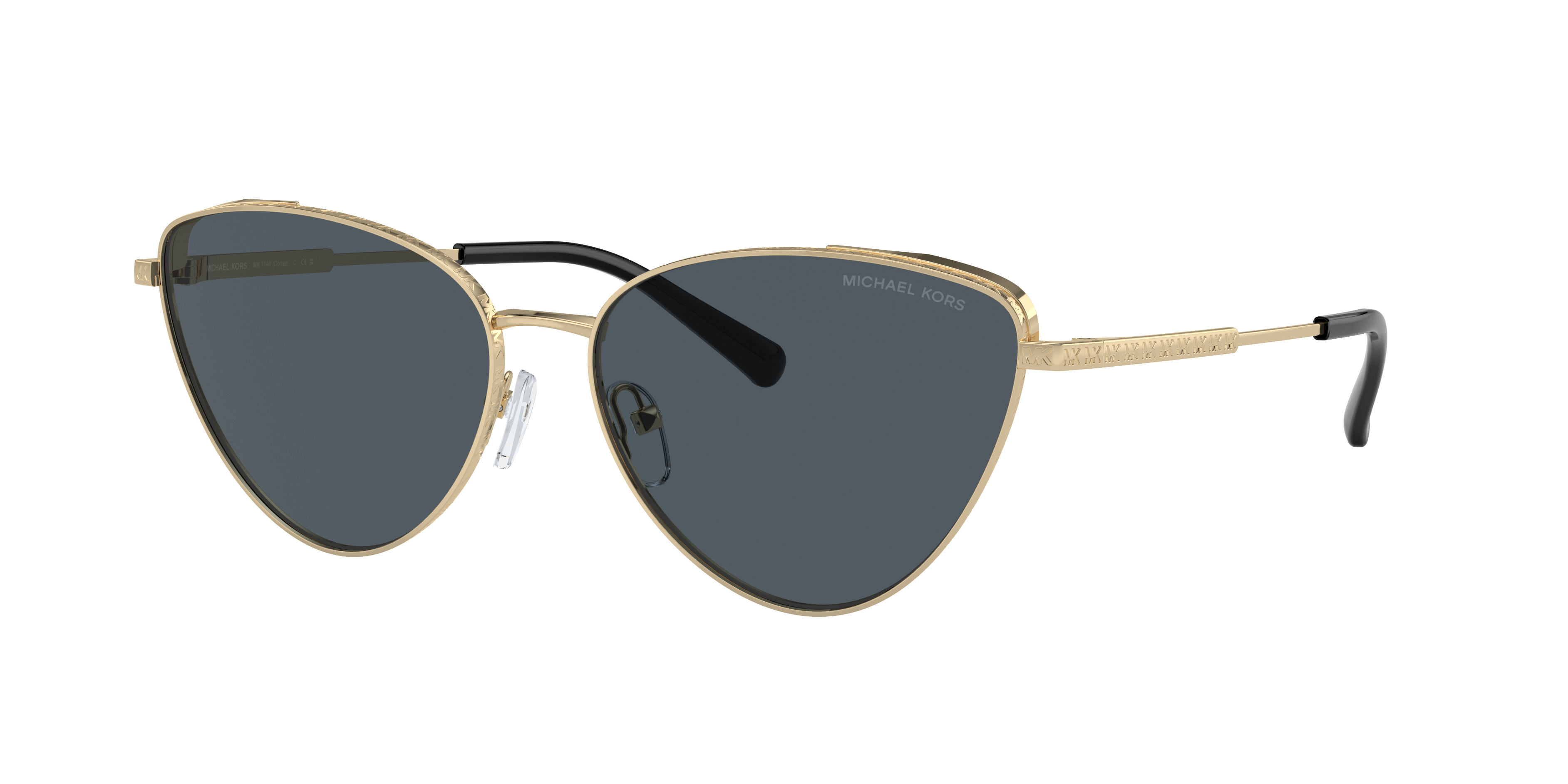 Michael Kors Woman Sunglass Mk1140 Cortez In Gold