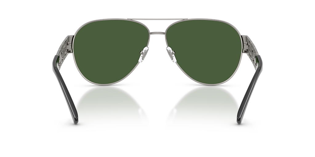 Versace VE2289 XL (61 - 13) with Green lenses and Grey frame  display picture 1