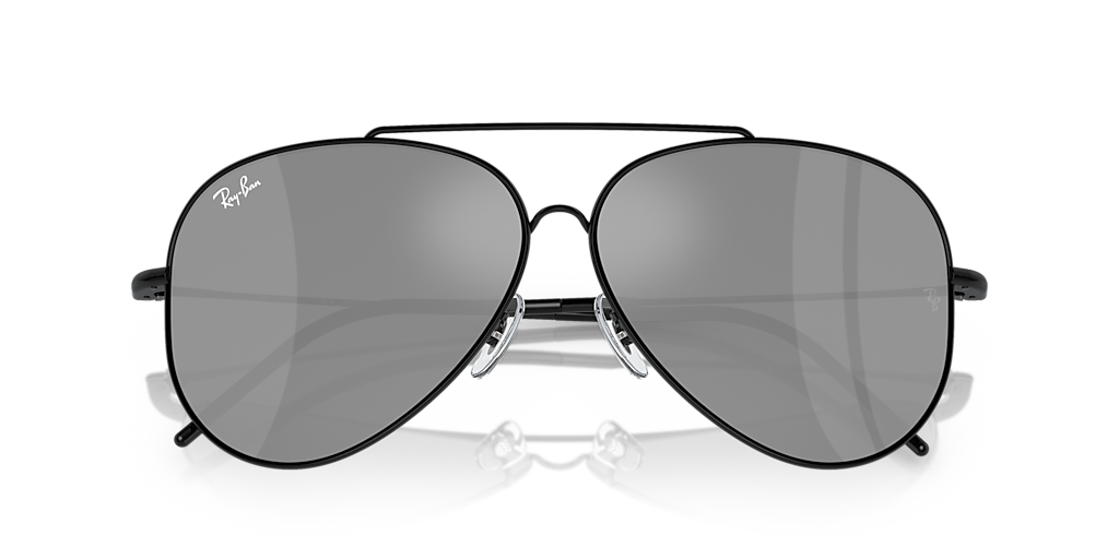 新品未使用 Rayban AVIATOR REVERSE AVIATOR REVERSE Sunglasses in Silver and Light Blue