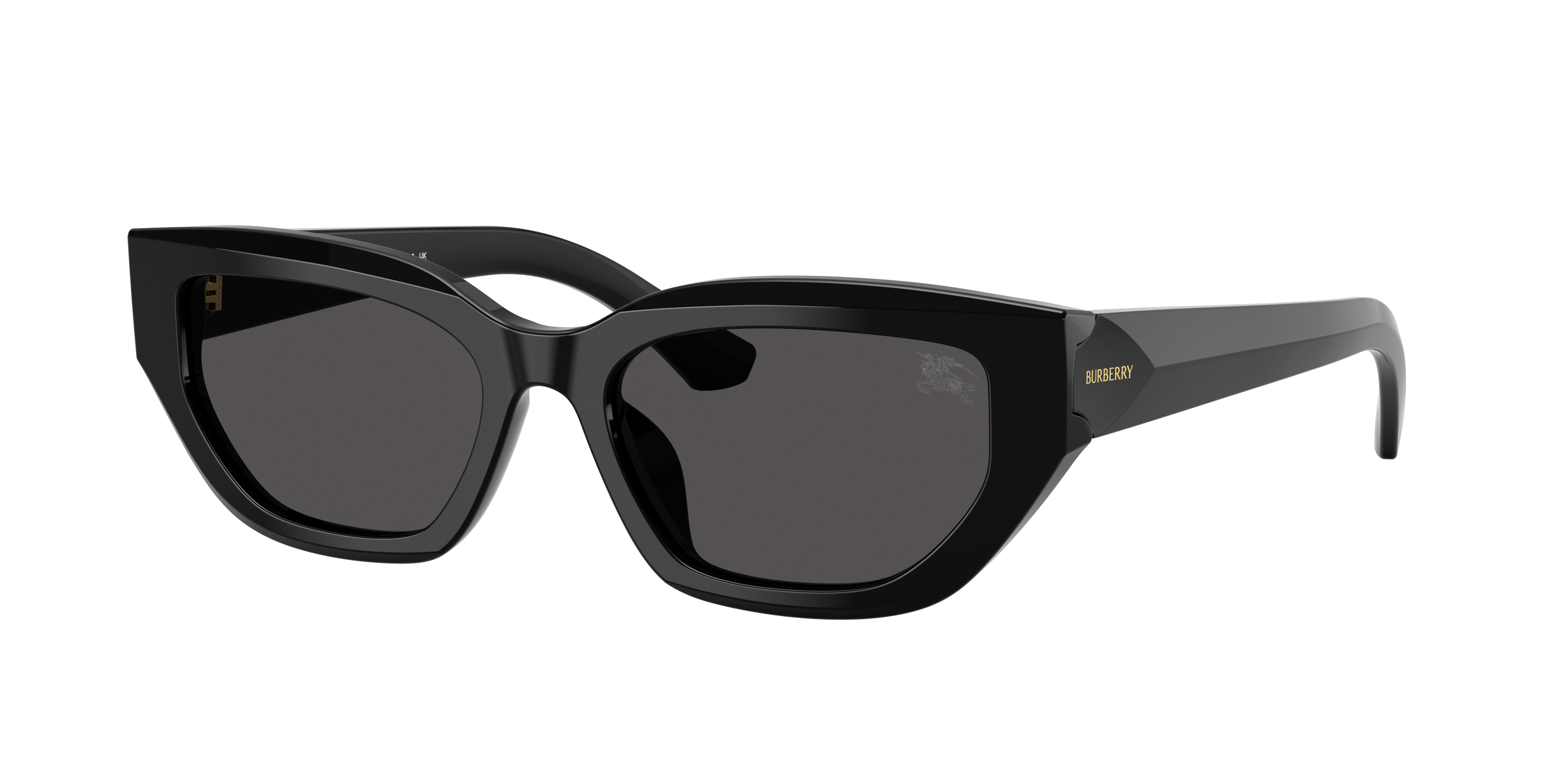 Burberry BE4463D M (54 - 18) with Grey lenses and Black frame