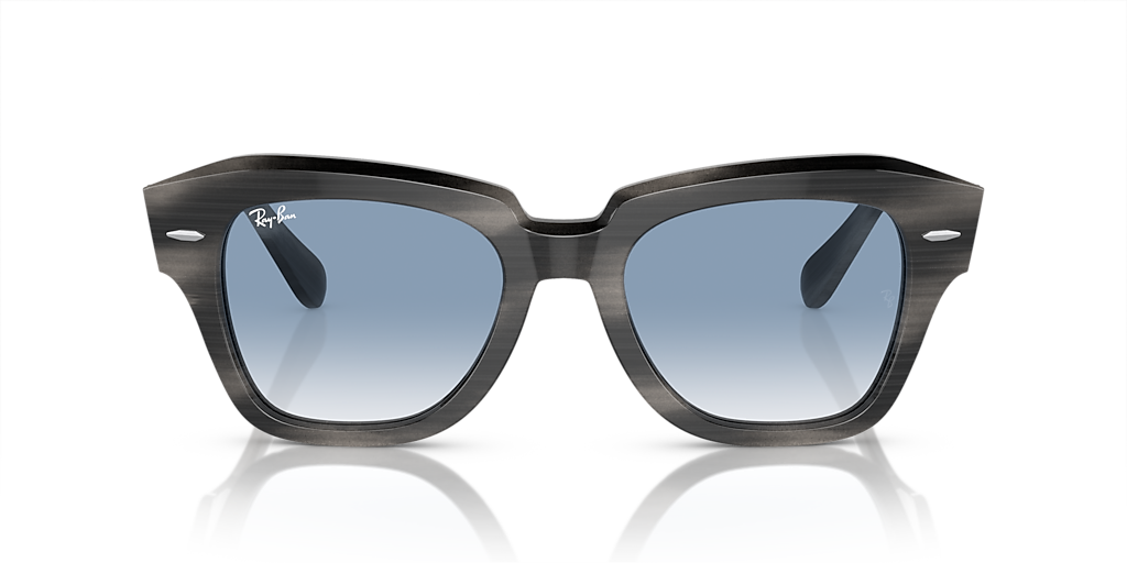 Ray-Ban RB2186 State Street sunglasses - blue and white Ray-Ban RB 2186 STATE STREET Sunglasses | FREE Shipping main image 3