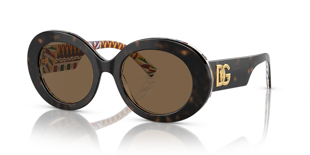 DOLCE & GABBANA ラウントフレムサンクラス 0DG4448 321773 DOLCE & GABBANA ラウントフレムサンクラス 0DG4448 321773