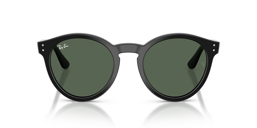 Ray-Ban 2180 Reverse M (52 - 22) with Green lenses and Black  display picture 1