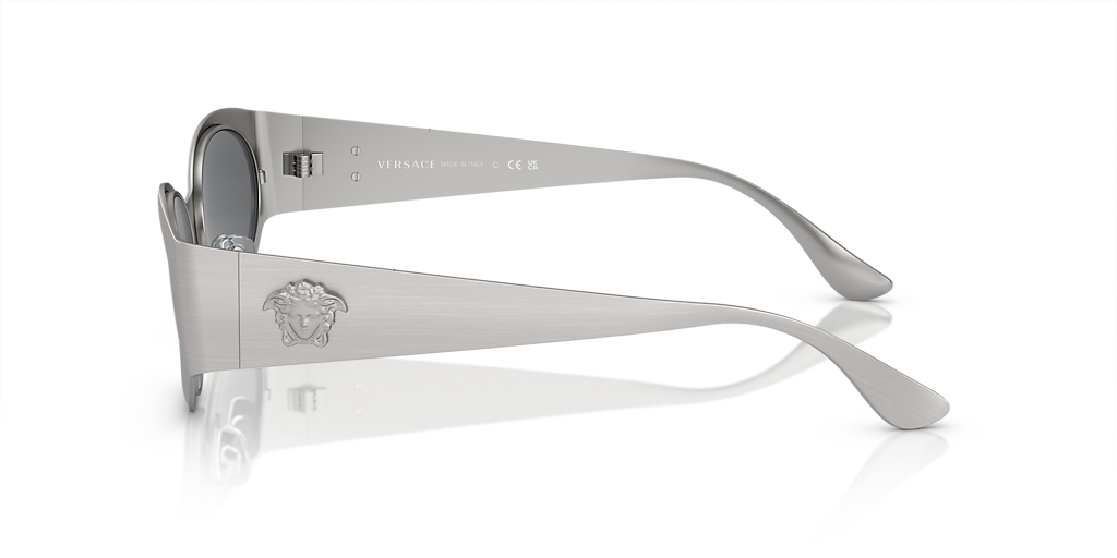 Versace VE2263 XL (56 - 18) with Grey lenses and Silver