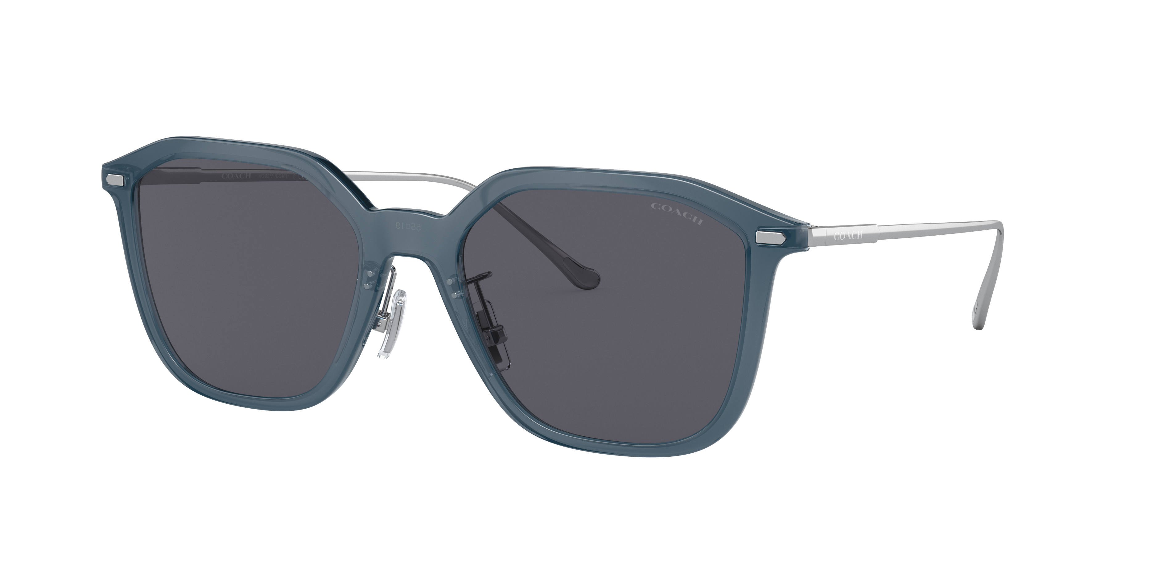Coach Man Sunglass Hc8355 Cd461 In Gray