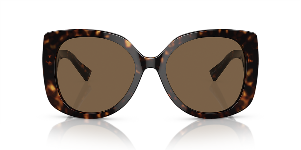 Versace VE4387 L (56 - 19) with Brown lenses and Tortoise frame