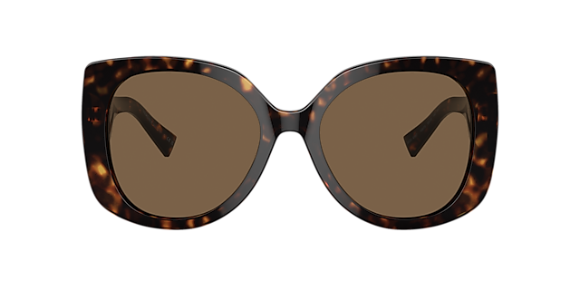 Versace VE4387 56 Dark Grey & Black Sunglasses | Sunglass Hut USA 