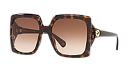 GUCCI GG0876S Black - Women Luxury Sunglasses, Grey Lens