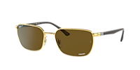 Ray-Ban RB3684CH RB3684 Polarized+ Lenses XL (58 - 18) com Lentes