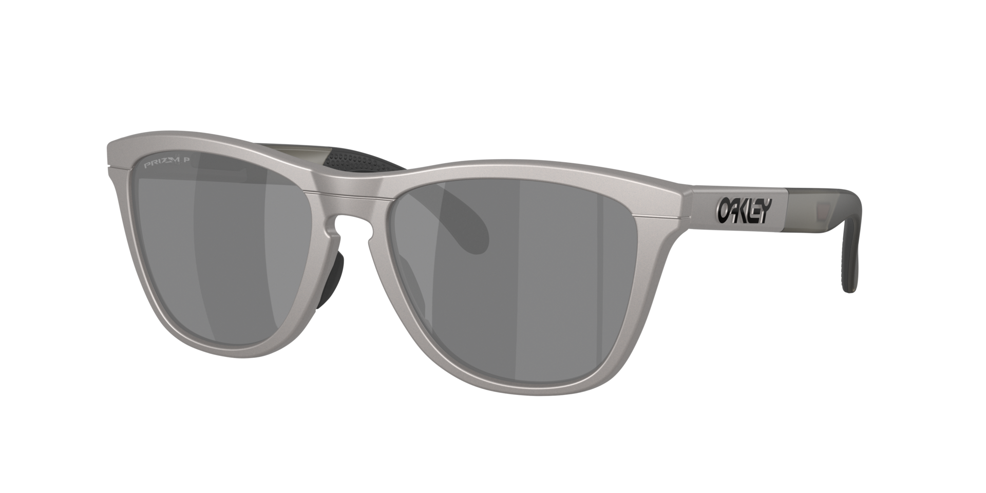 Oakley Man Sunglass OO9284 Frogskins™ Range Alloy Collection - Frame color: Titanium, Lens color: Prizm Black Polarized