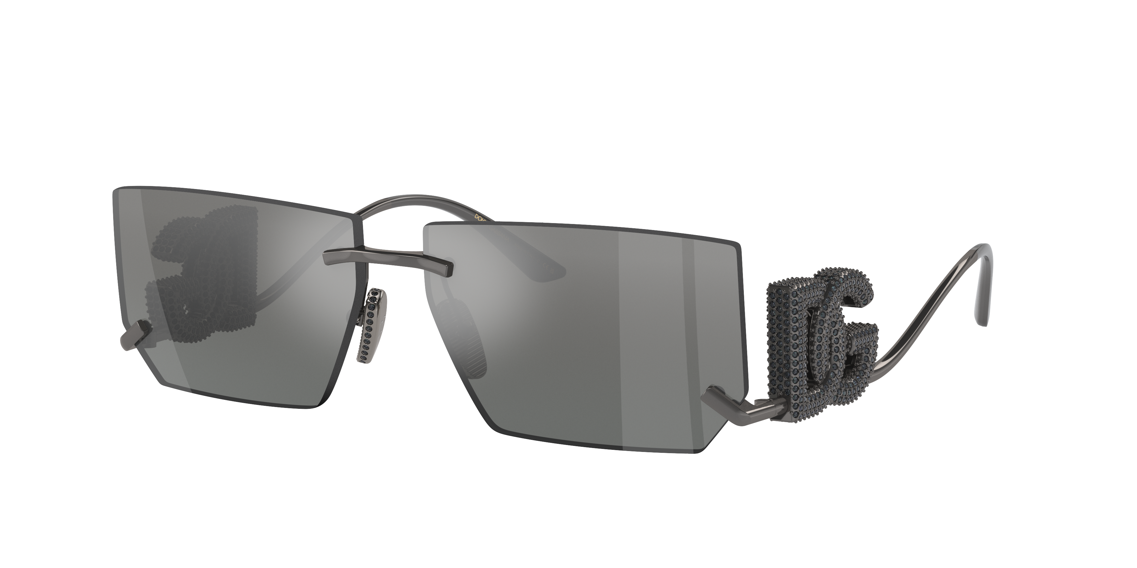 Dolce&Gabbana DG2304B M (60 - 14) with Grey lenses and Grey