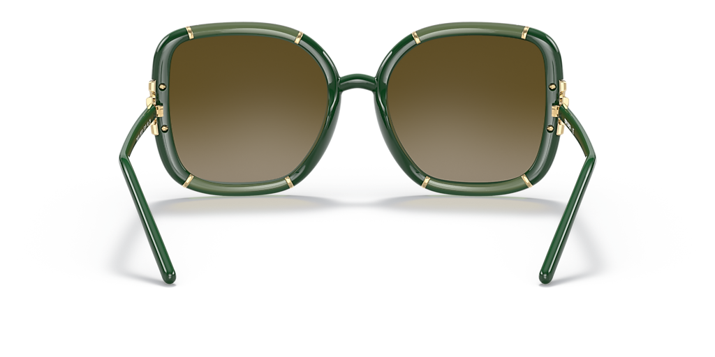 TORY BURCH TY9071U Transparent Olive/Olive - Women Sunglasses, Olive Gradient Lens