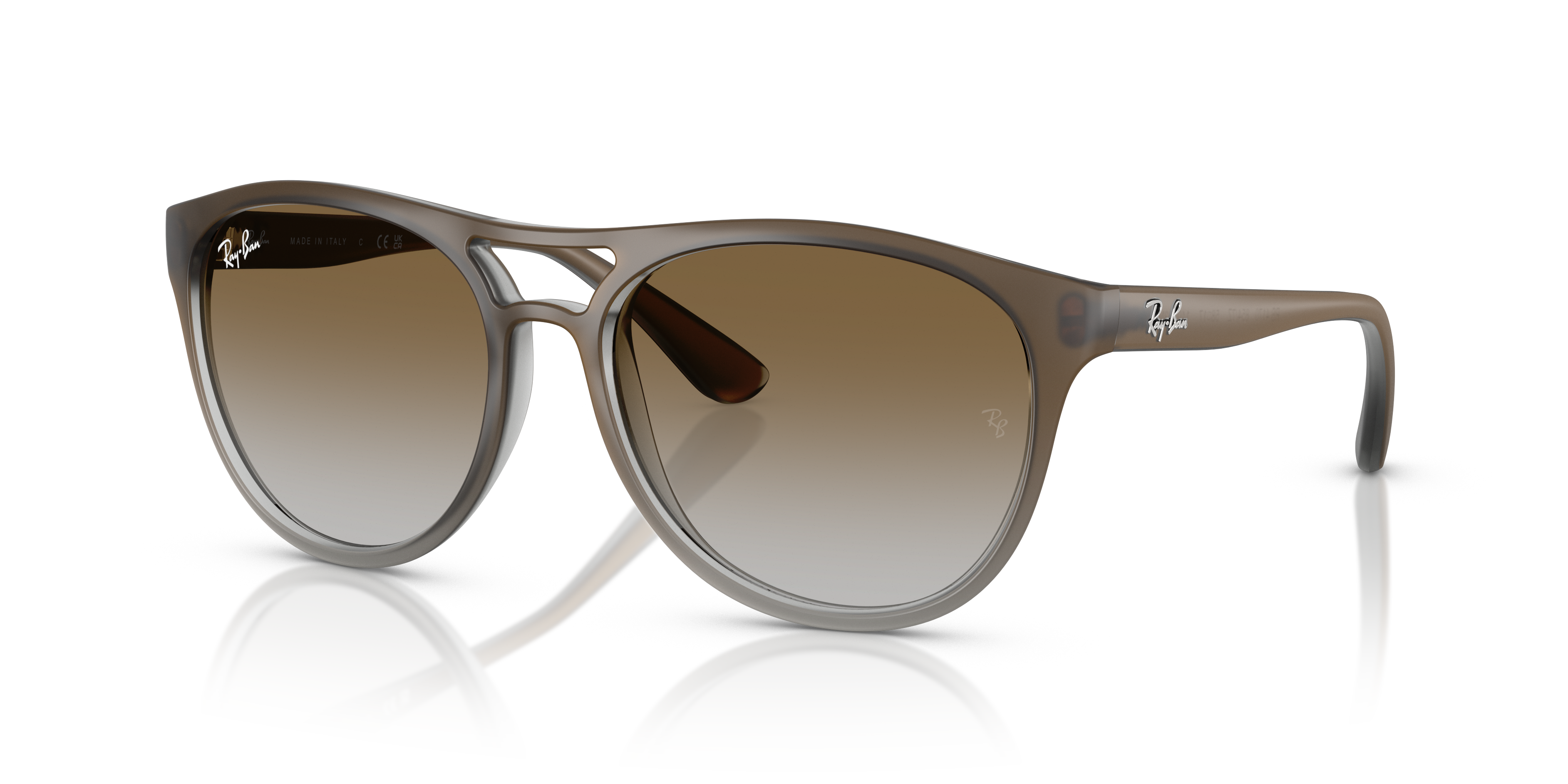RB4181 Sunglasses in Black and Grey Gradient - RB4181 | Ray