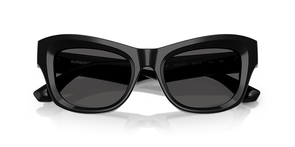 Burberry BE4442U M (51 - 19) with Grey lenses and Black  display picture 1