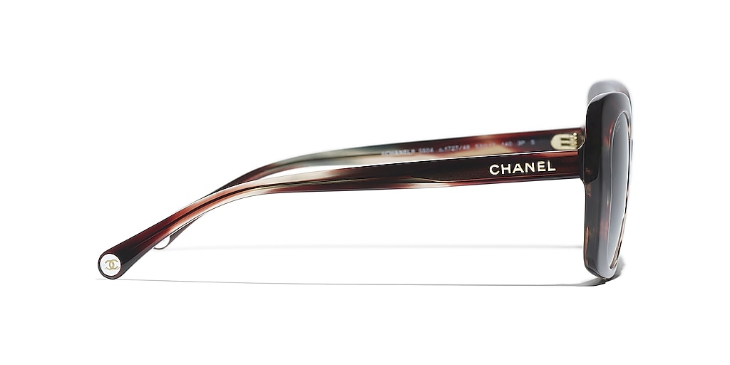 Chanel Rectangle Sunglasses CH5504 M (53 - 17) with Grey