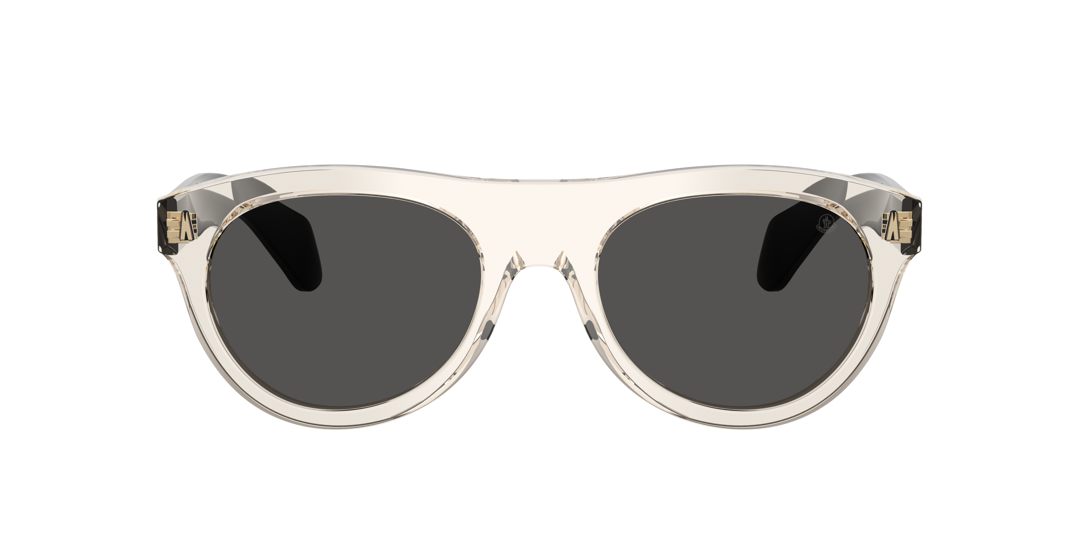 Moncler ME6022U Splash M (53 - 20) with Grey lenses and White