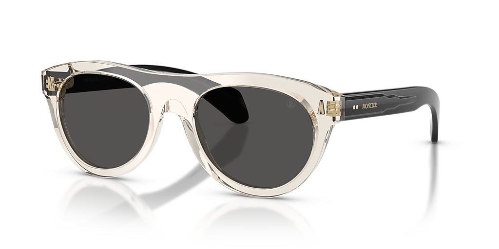 Moncler ME6022U Splash M (53 - 20) with Grey lenses and White