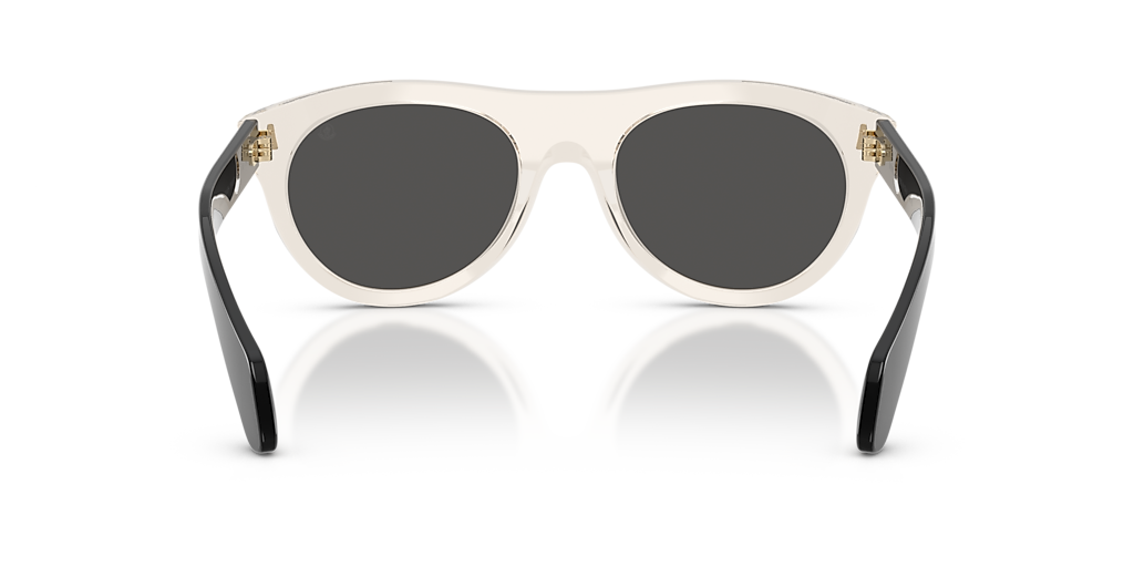 Moncler ME6022U Splash M (53 - 20) with Grey lenses and White