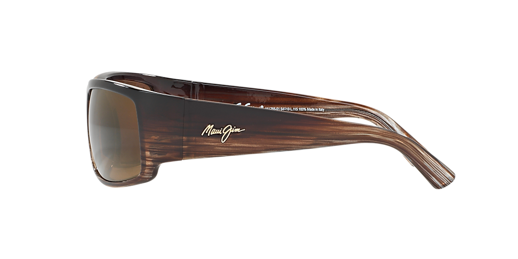MAUI JIM World Cup Chocolate Havana Fade - Unisex Sunglasses, HCLU+00AD Bronze Mirror Polarized Lens