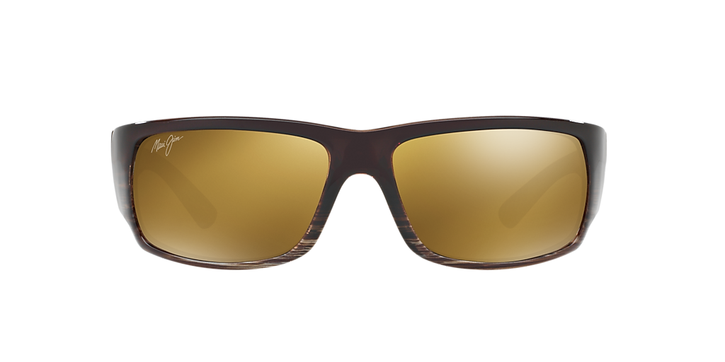 MAUI JIM World Cup Chocolate Havana Fade - Unisex Sunglasses, HCLU+00AD Bronze Mirror Polarized Lens