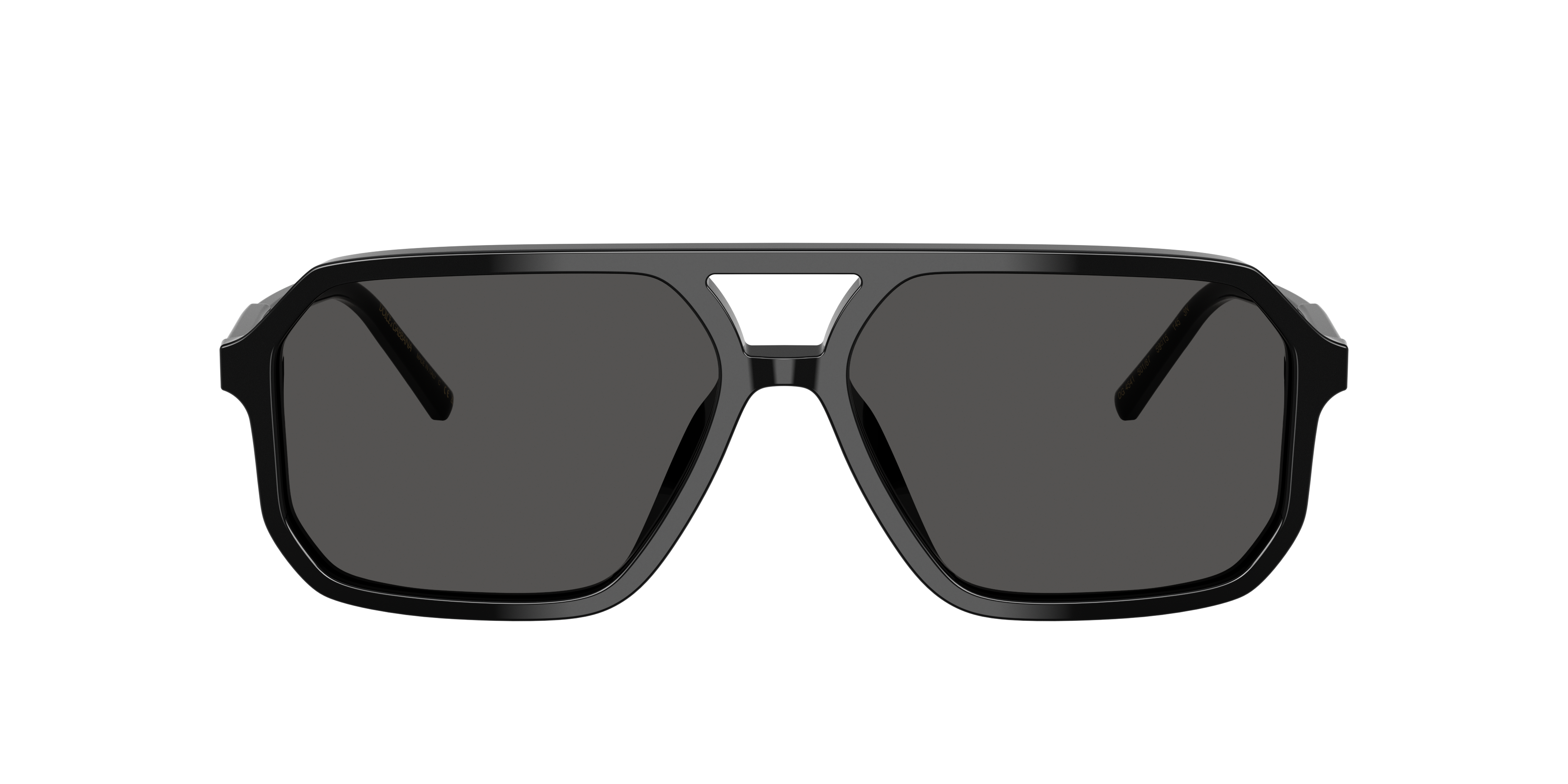 Dolce&Gabbana DG4541 XL (59 - 15) with Grey lenses and Black frame