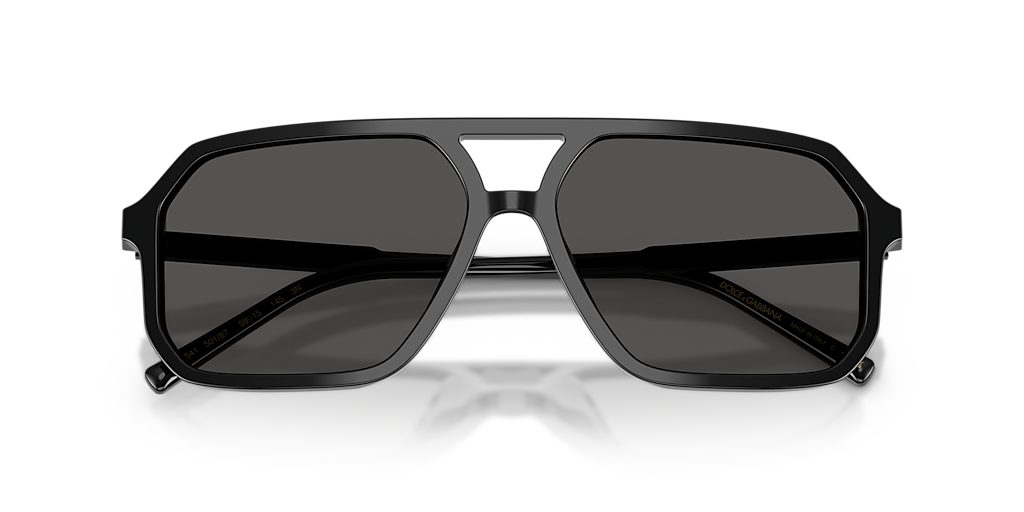 Dolce&Gabbana DG4541 XL (59 - 15) with Grey lenses and Black frame