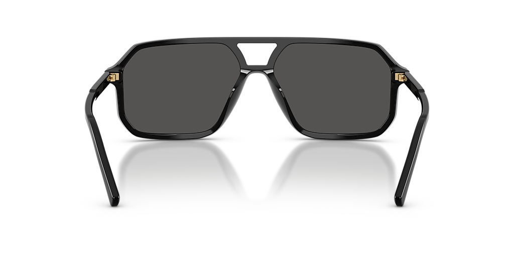 Dolce&Gabbana DG4541 XL (59 - 15) with Grey lenses and Black frame