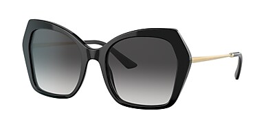 Dolce&Gabbana DG4399 56 Grey Gradient & Black Sunglasses  