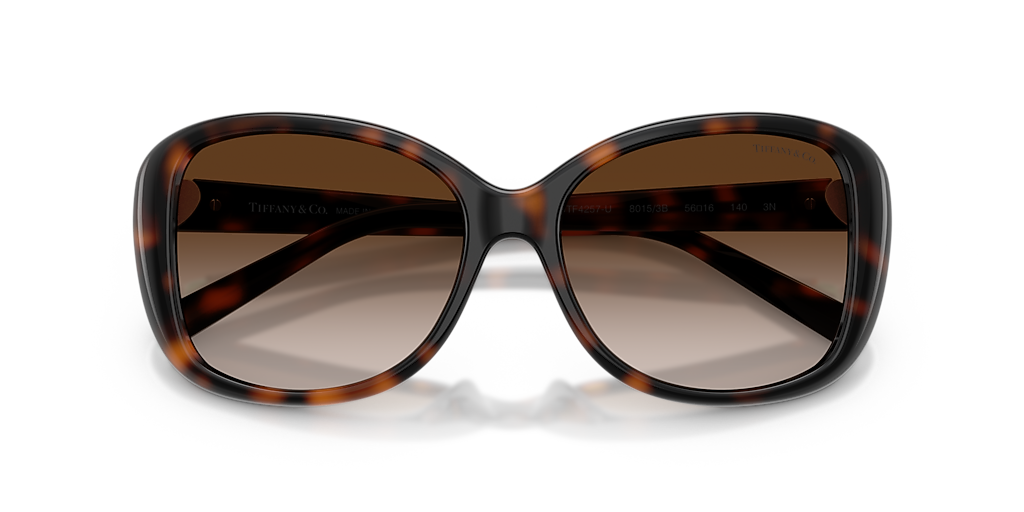 Tiffany & Co. TF4257U L (56 - 16) with Brown lenses and Tortoise