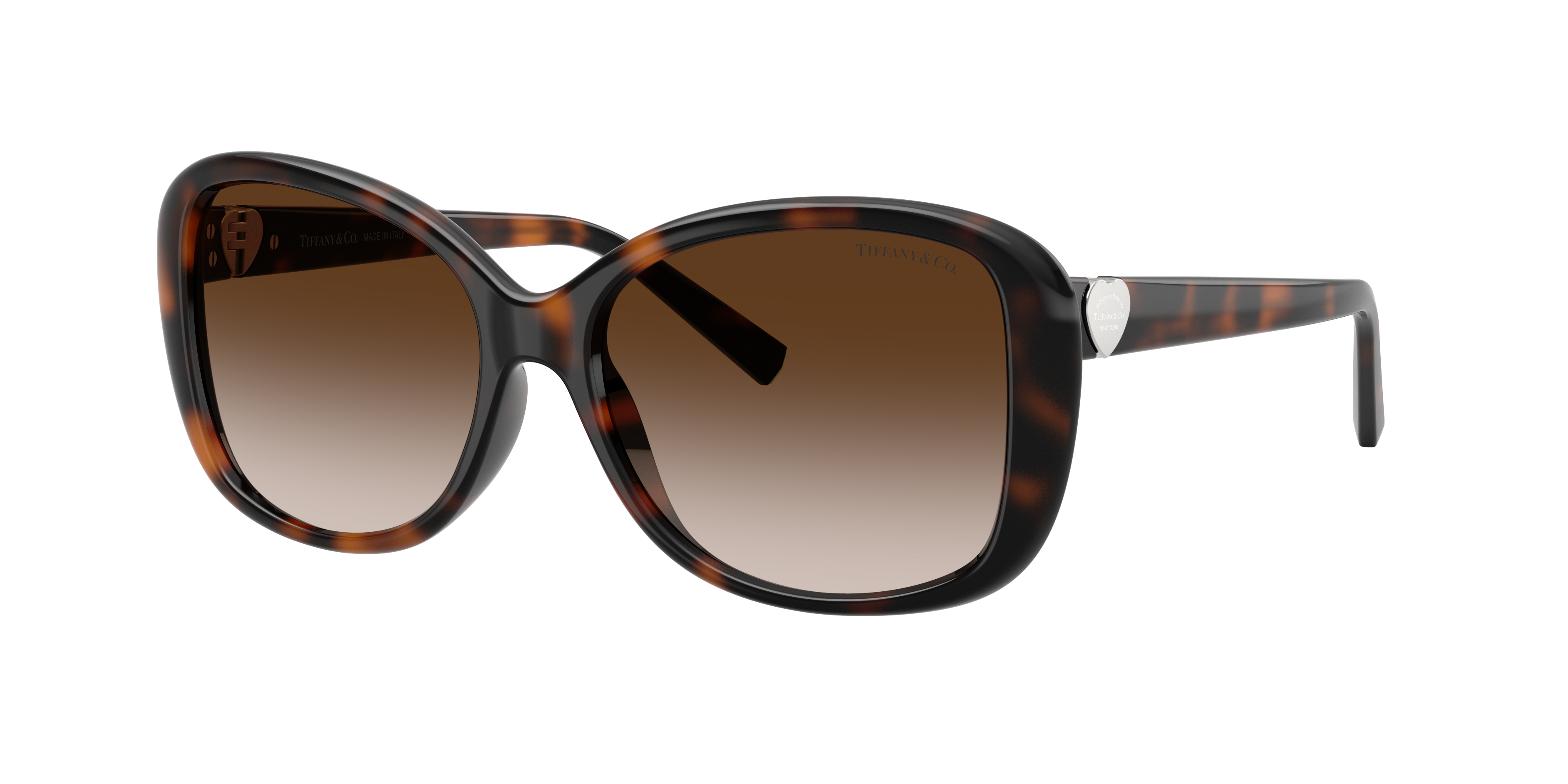Tiffany & Co. Woman Sunglass TF4257U -  Frame color: Havana, Lens color: Brown Gradient