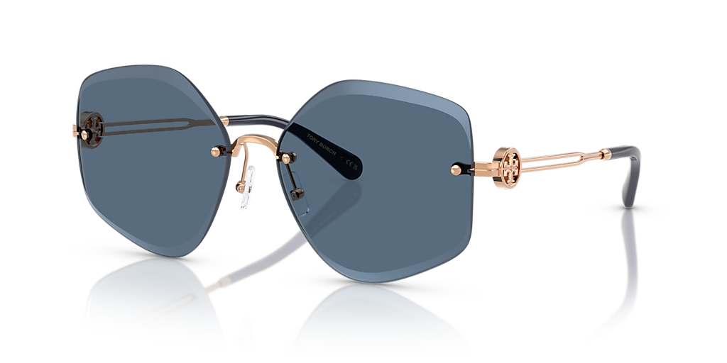 Tory Burch TY6111 L (58 - 16) with Blue lenses and Gold Tory Burch TY6111 L (58 - 16) with Blue lenses and Gold