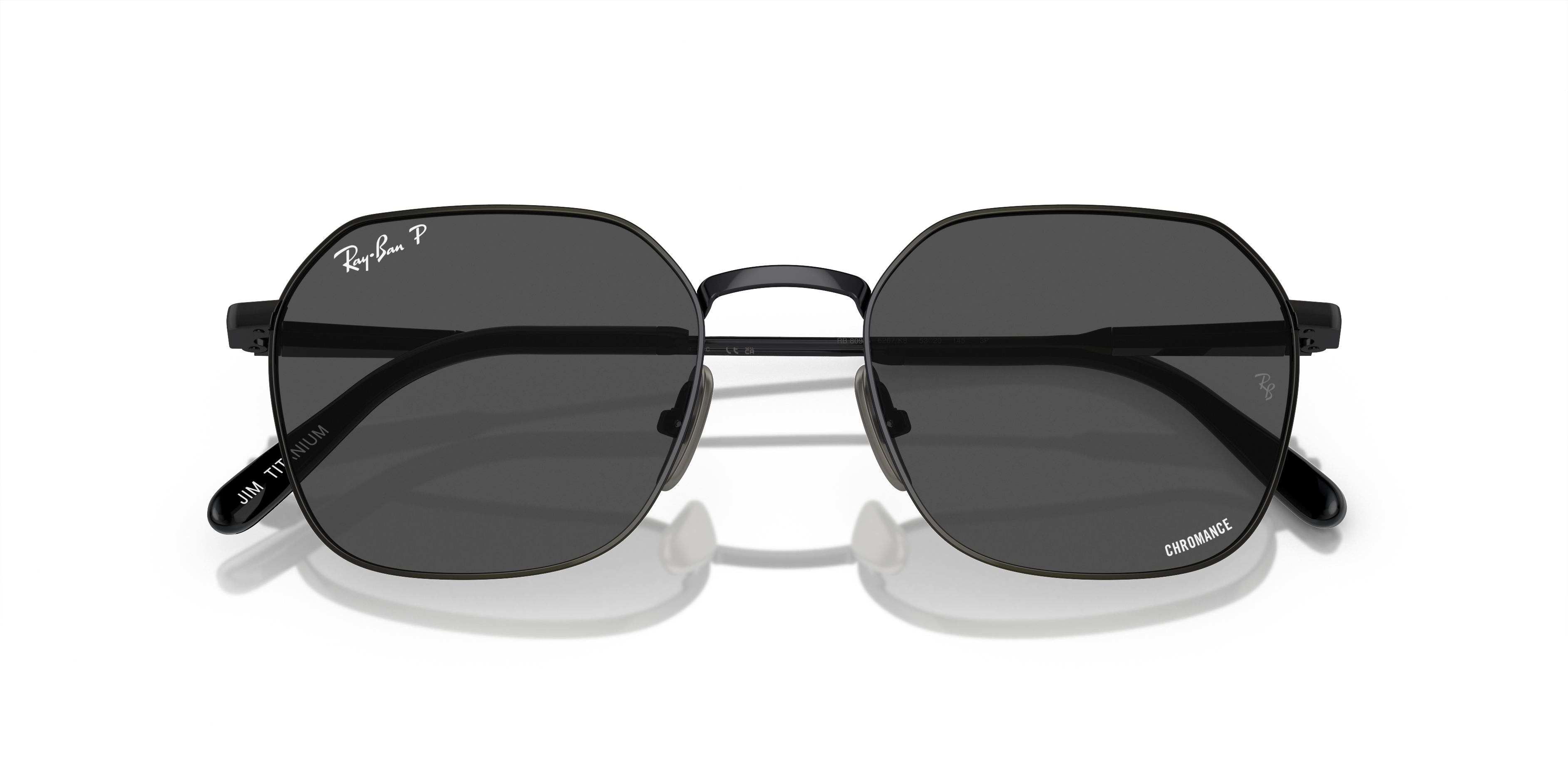 RB8094 Jim Titanium Polarized+ Lenses