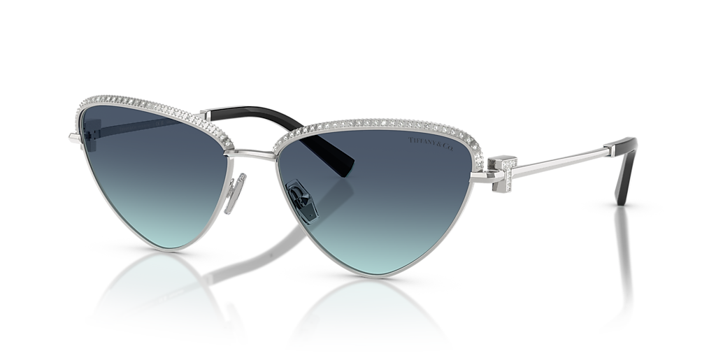ティファニー　トランプ　Red & Blue　Tiffany Tiffany & Co. TF3107KB XL (59 - 16) with Blue lenses and