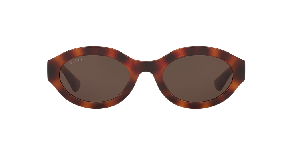 美品GUCCI Gジャン Gucci GG1579S S (53 - 22) with Brown lenses and Tortoise frame