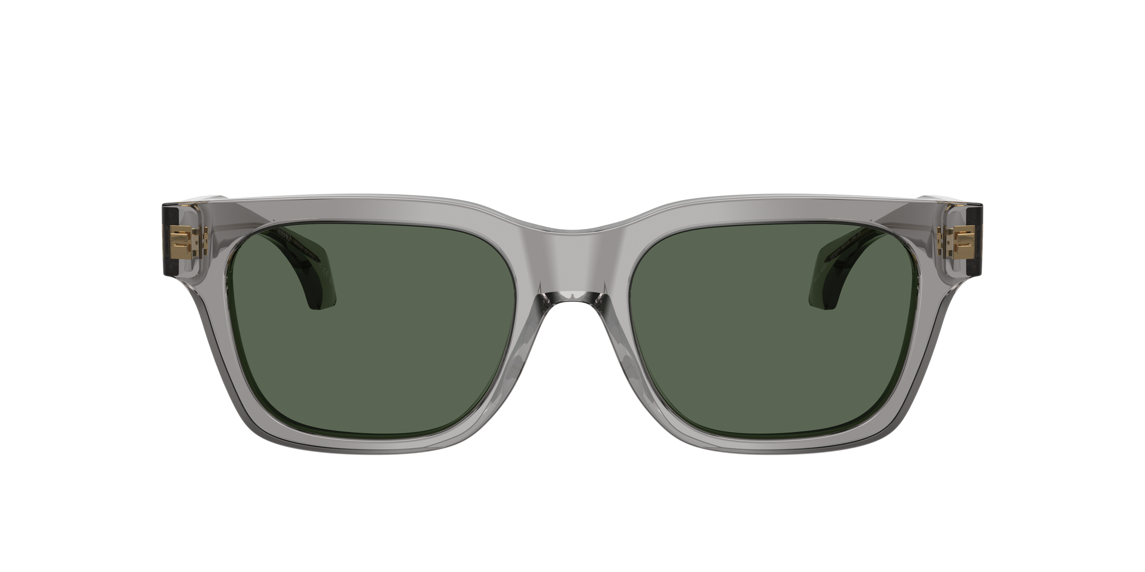 Versace VE4486F L (52 - 19) with Green lenses and Grey frame