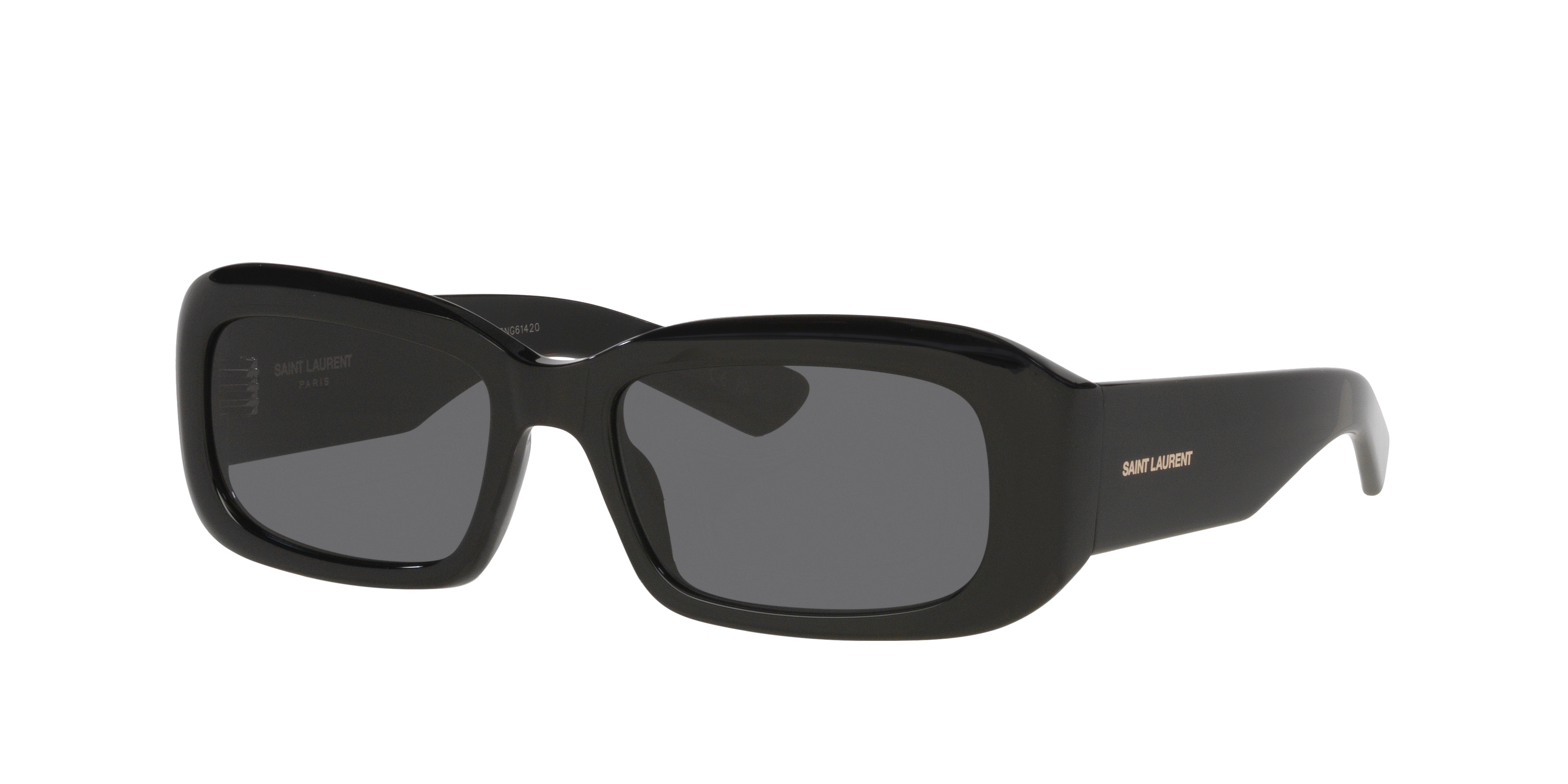 Saint Laurent SL 809 M (55 - 18) with Black lenses and Black frame